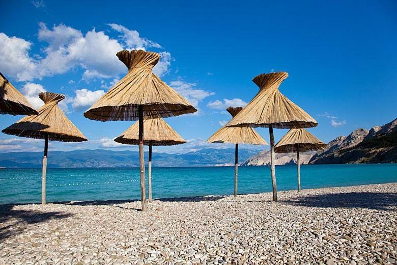 House Sunny Rock Baska Villa Oda fotoğraf